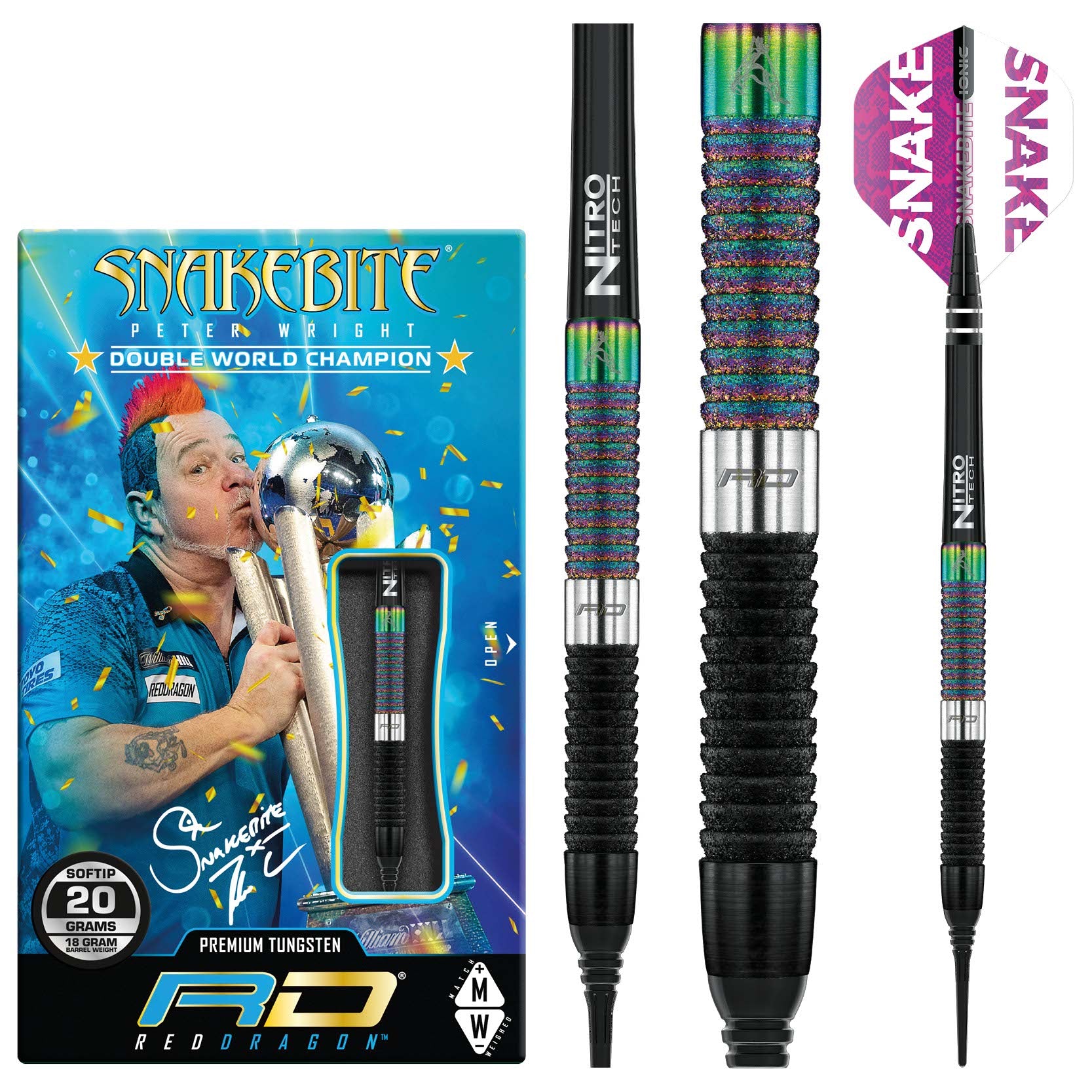 RDD2289_Peter Wright WC Diamond Fusion SE - 20g Softip - Image 1