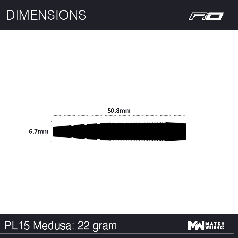 RDD2362_Peter Wright PL15 Medusa 22g - Image 7