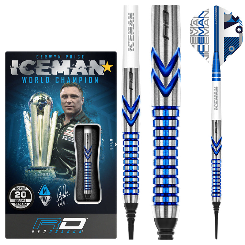 RDD2369_Gerwyn Price Iceman Contour 20g Softip - Image 1