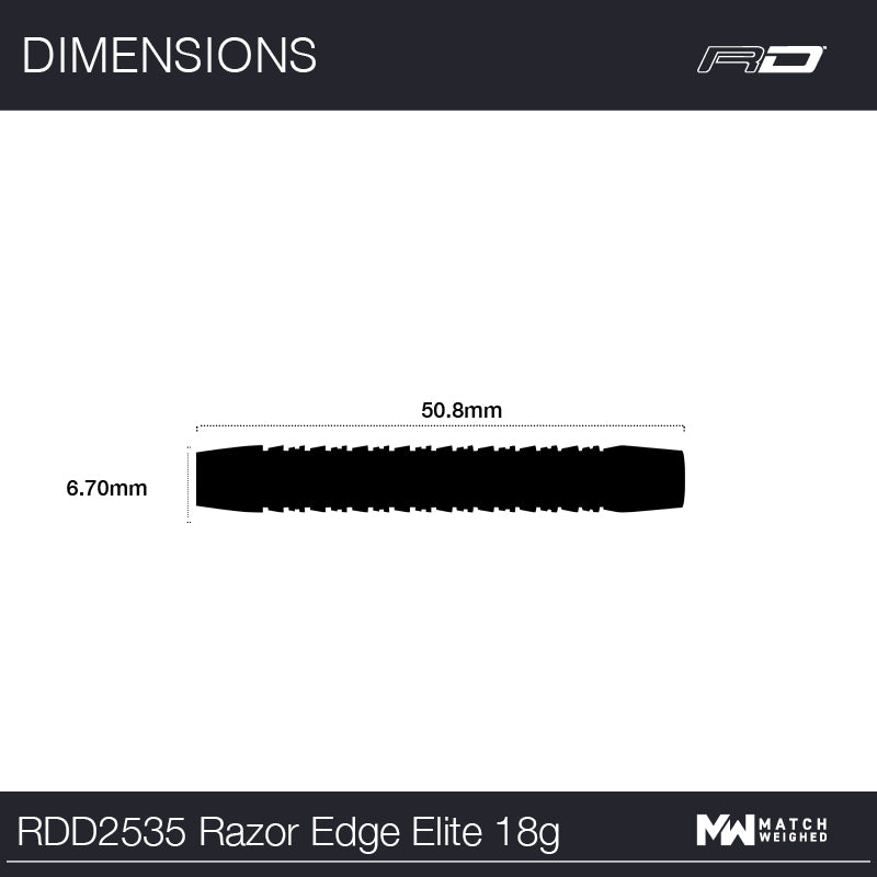 RDD2535 Razor Edge Elite 18g barrel - Image 7