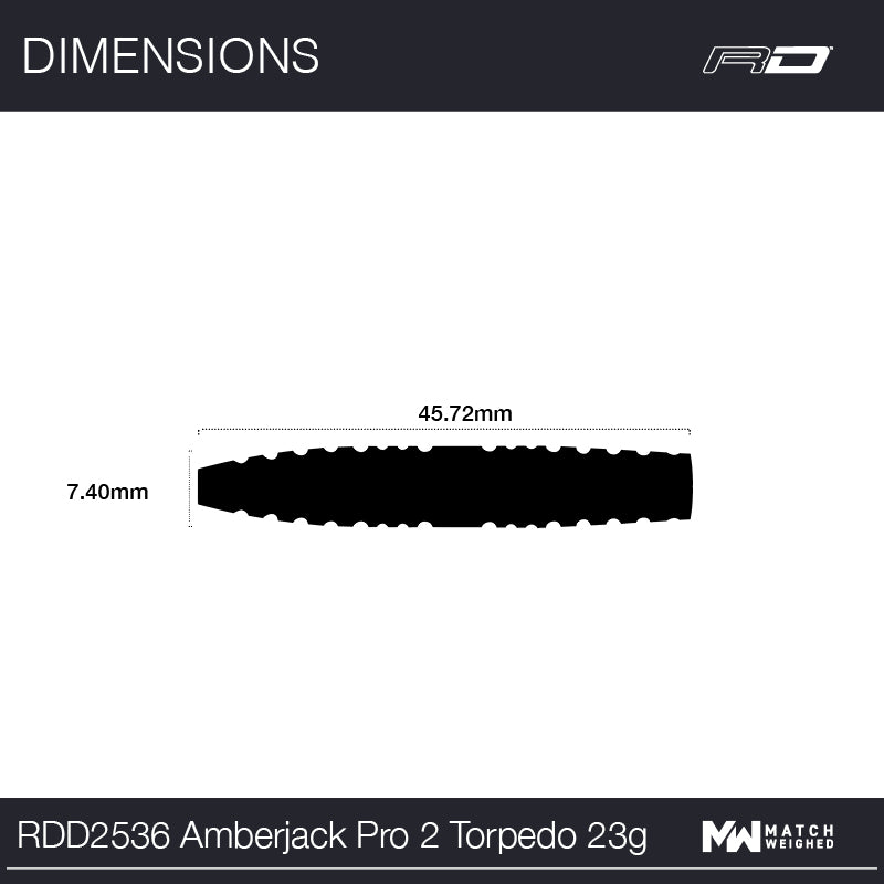 RDD2536 Amberjack Pro (Barrel 2 Torpedo) 23g - Image 7