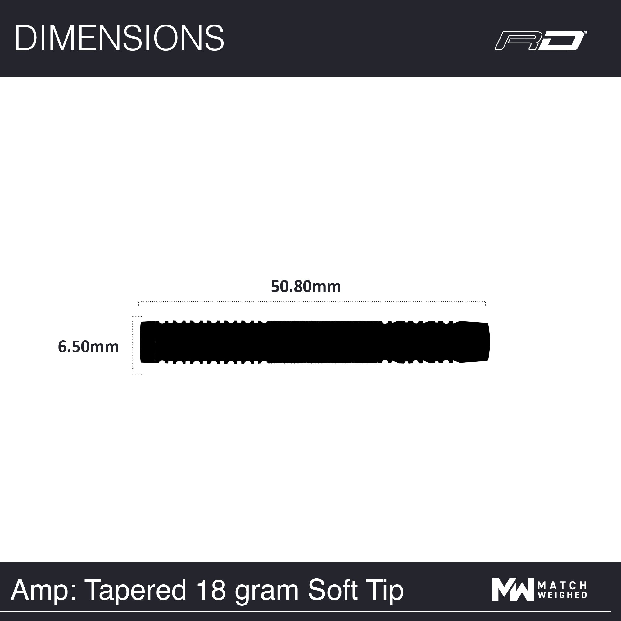 Amp - Soft Tip Tapered