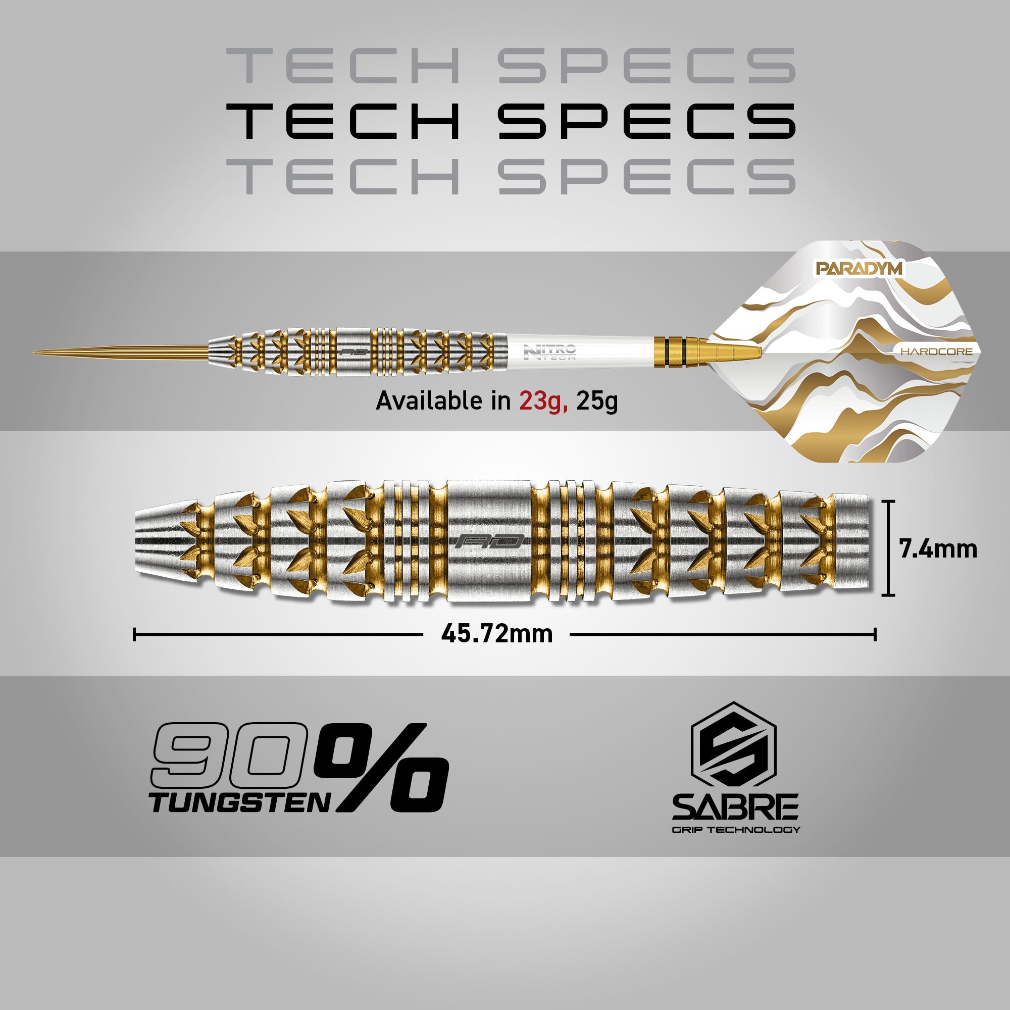 Red Dragon Paradym Darts – Torpedo