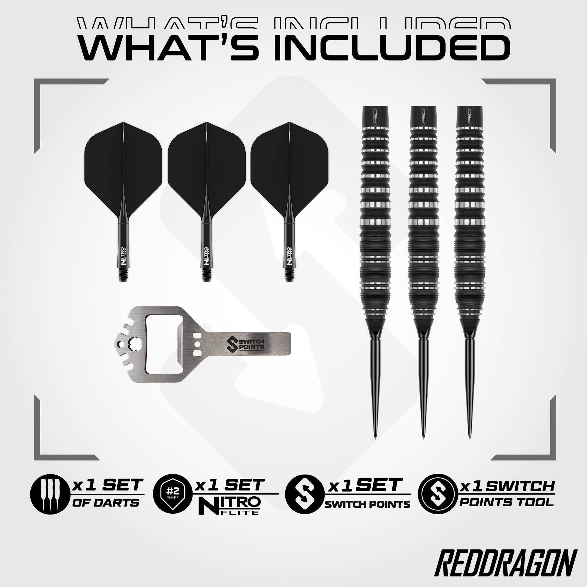 Sable 02 90% Switch Point Darts | Torpedo