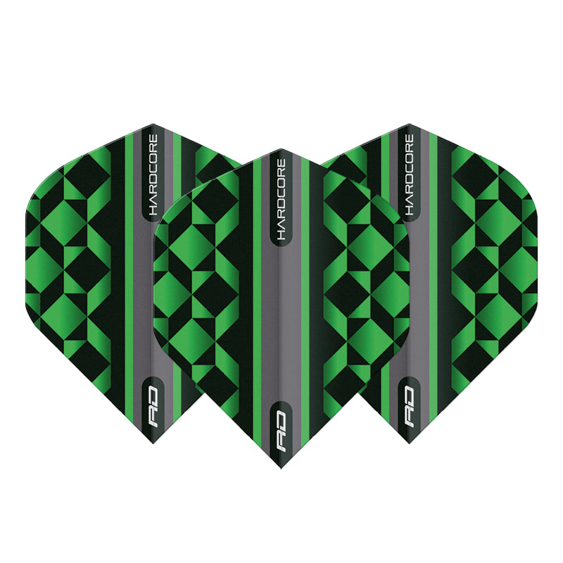 Green & Black Geometric Hardcore Radical Standard