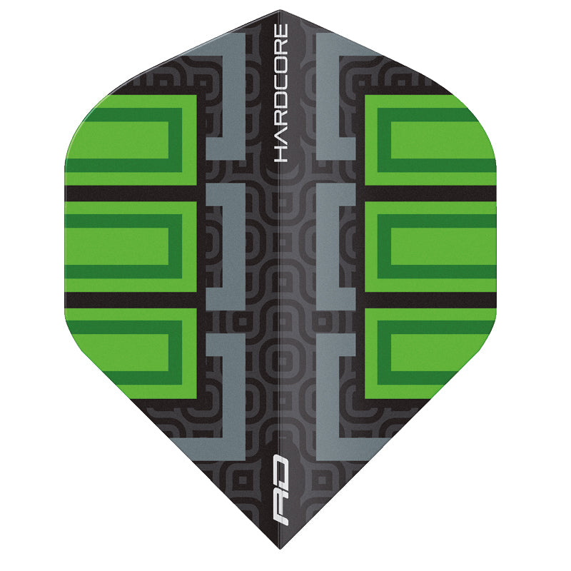 Black & Green Blocks Hardcore Radical Standard