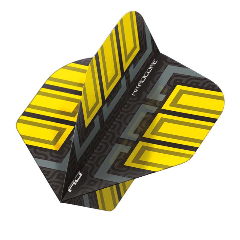 Black & Yellow Blocks Hardcore Radical Standard