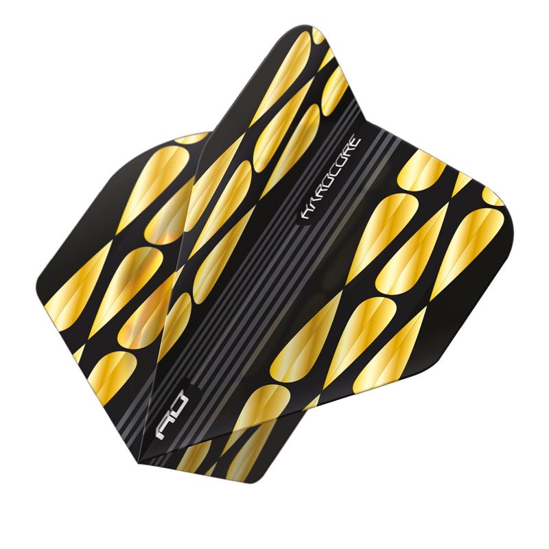 RDD_F6835 Hardcore Premium Gold & Black Teardrop- Image1