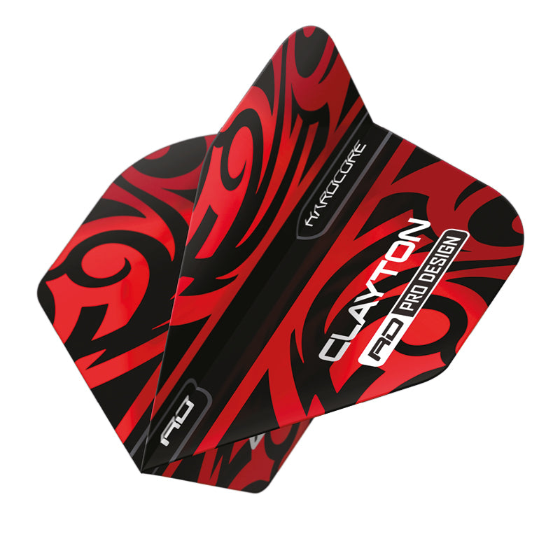 RDD_F6839_Hardcore JONNY CLAYTON RED AND BLACK TRIBAL- Image 1