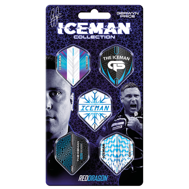 Gerwyn Price Iceman Hardcore Flight Collection Card Image 1