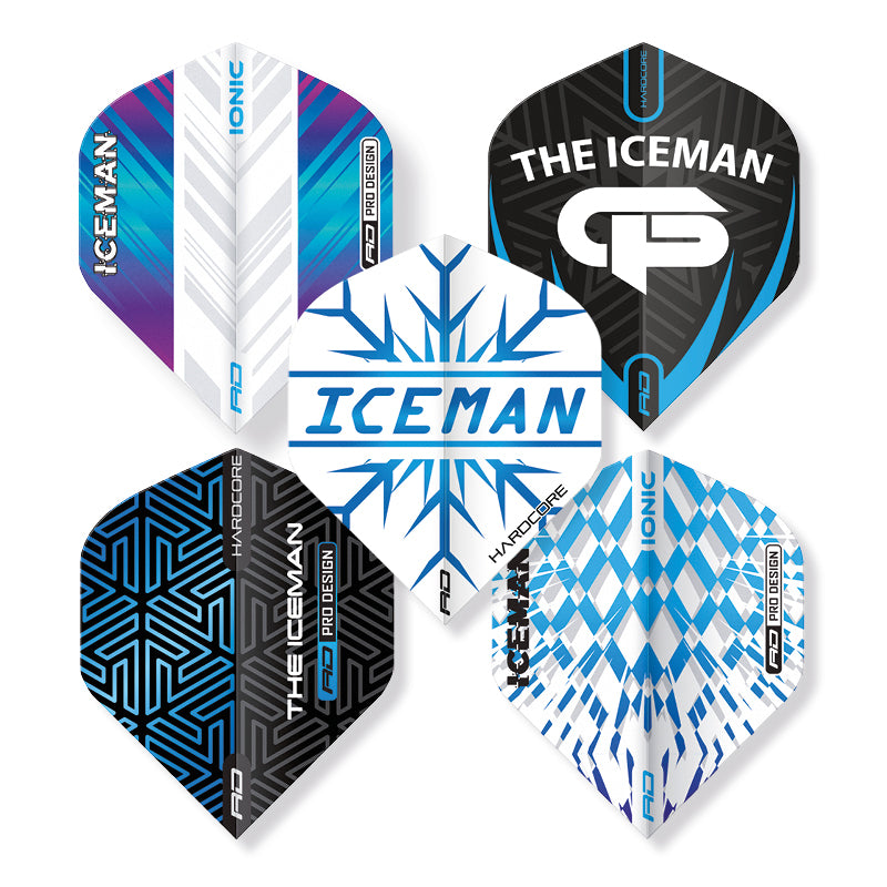 Gerwyn Price Iceman Hardcore Flight Collection Card Image 7