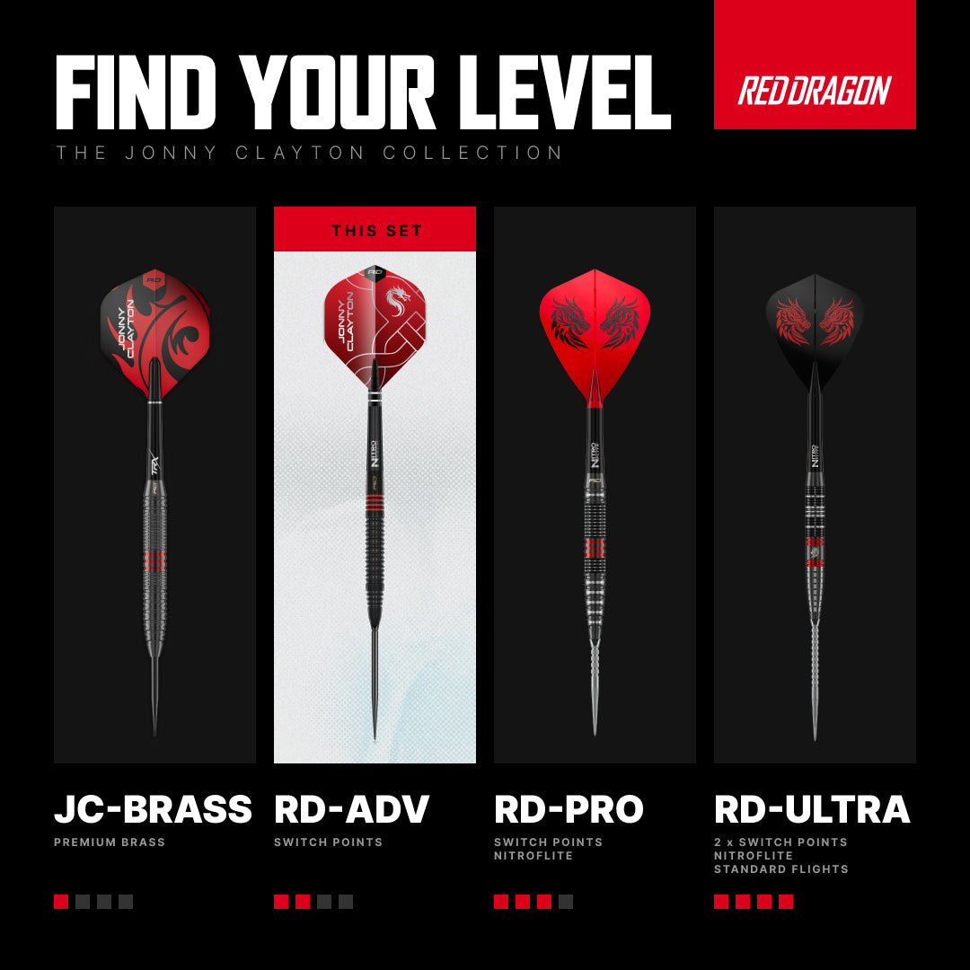 Jonny Clayton RD-ADV 90% Switch Point Darts