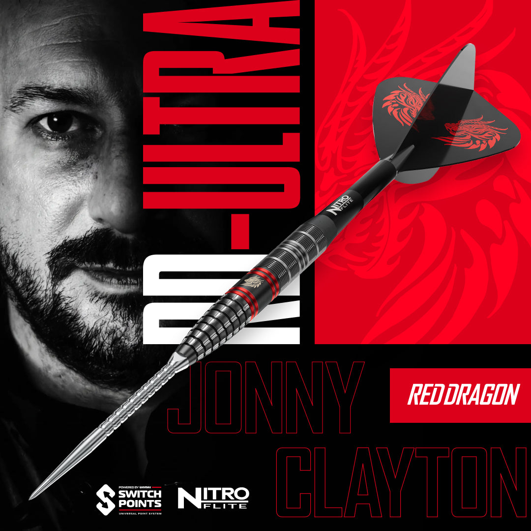 Jonny Clayton RD-ULTRA 90% Switch Point Darts