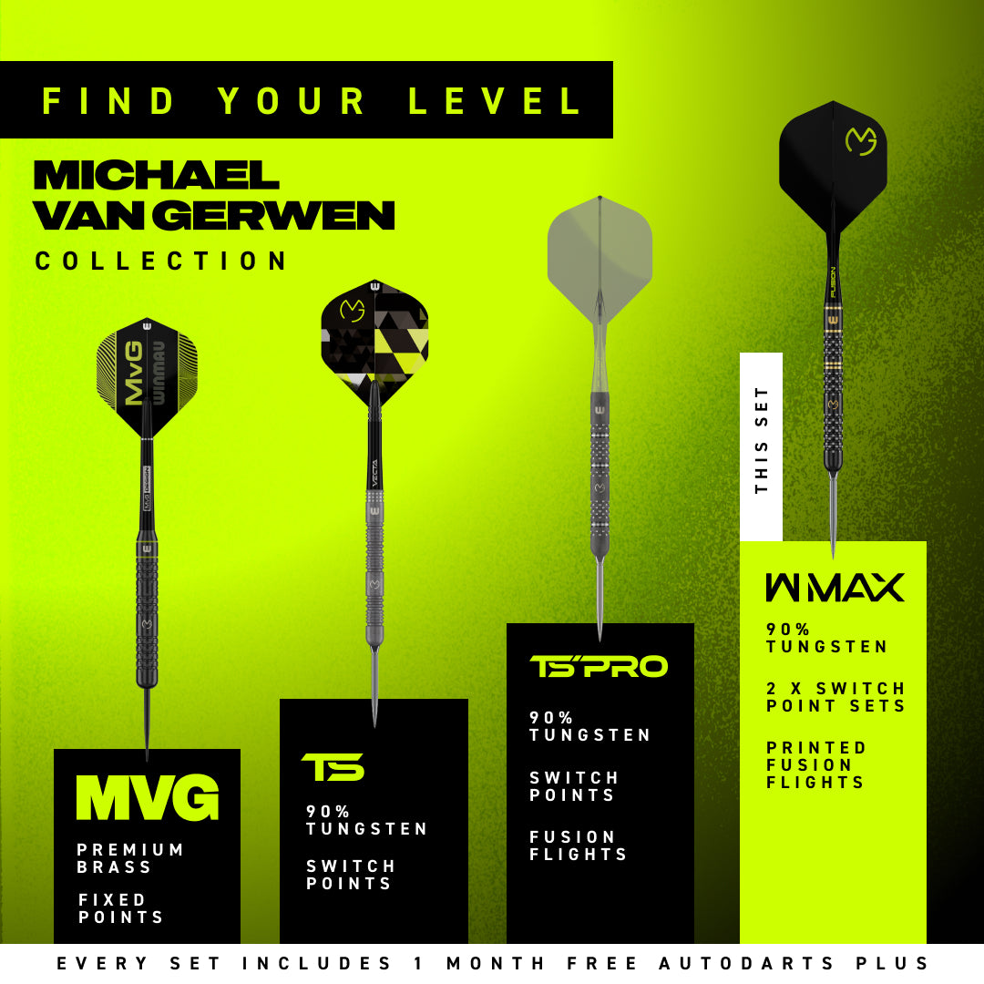 Michael van Gerwen W-Max 90% Switch Point Darts
