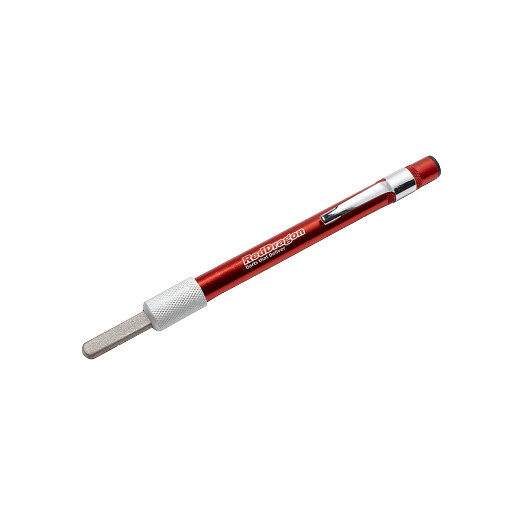 X0137 - Diamond Point Sharpener Red