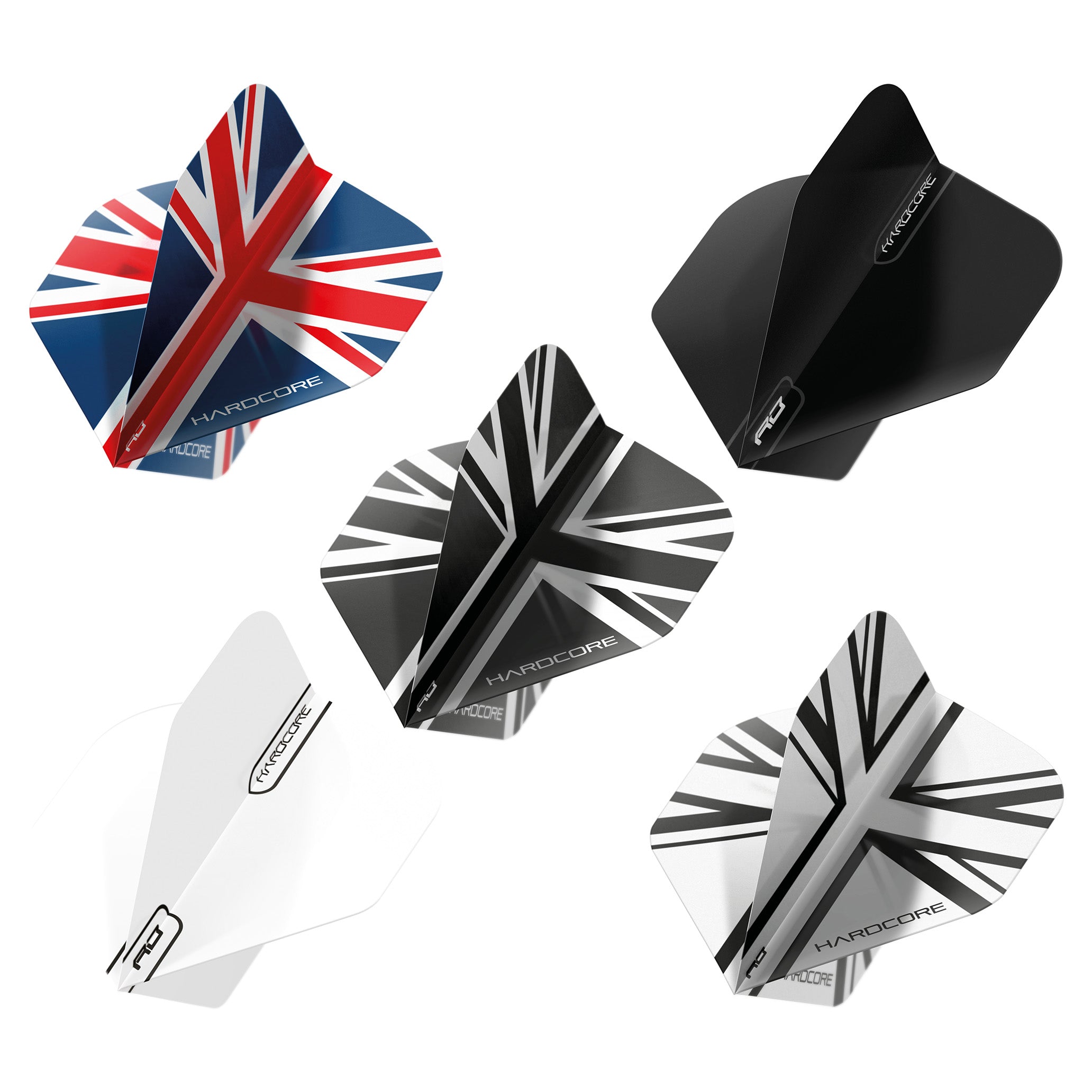 Hardcore Union Jack Flights Selection Pack