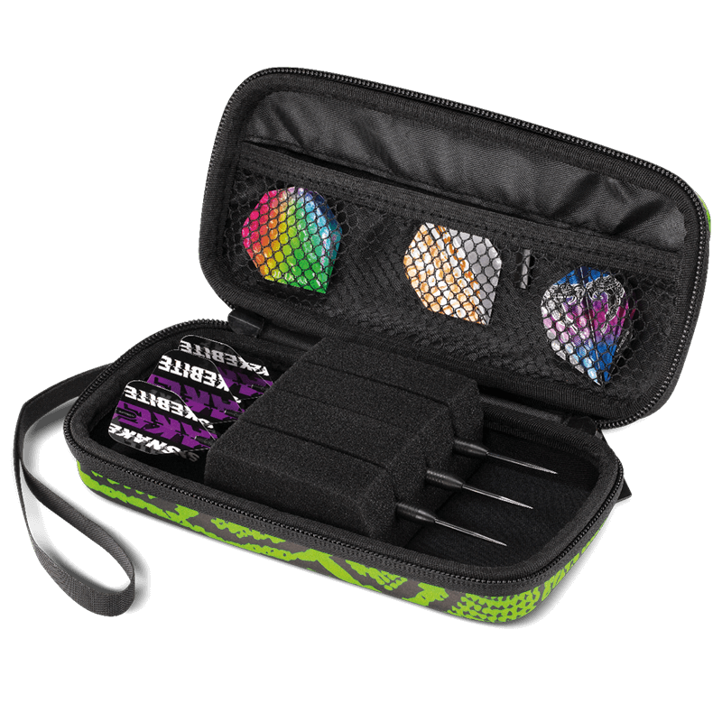 Monza Snakebite Green Dart Case