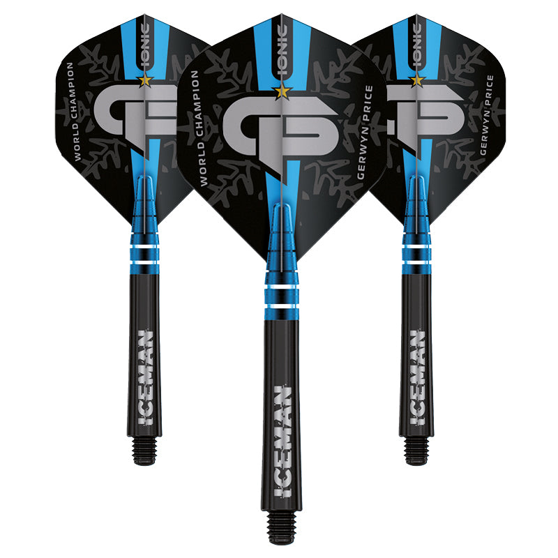 X0612 - GP World Champion SE Flight and Shaft Combo - Black - Image 1