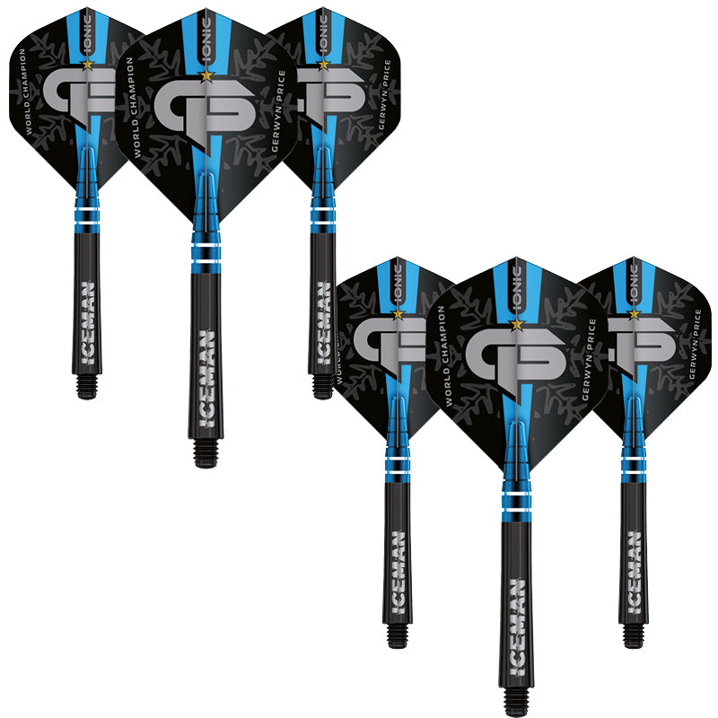 X0612 - GP World Champion SE Flight and Shaft Combo - Black - Image 2