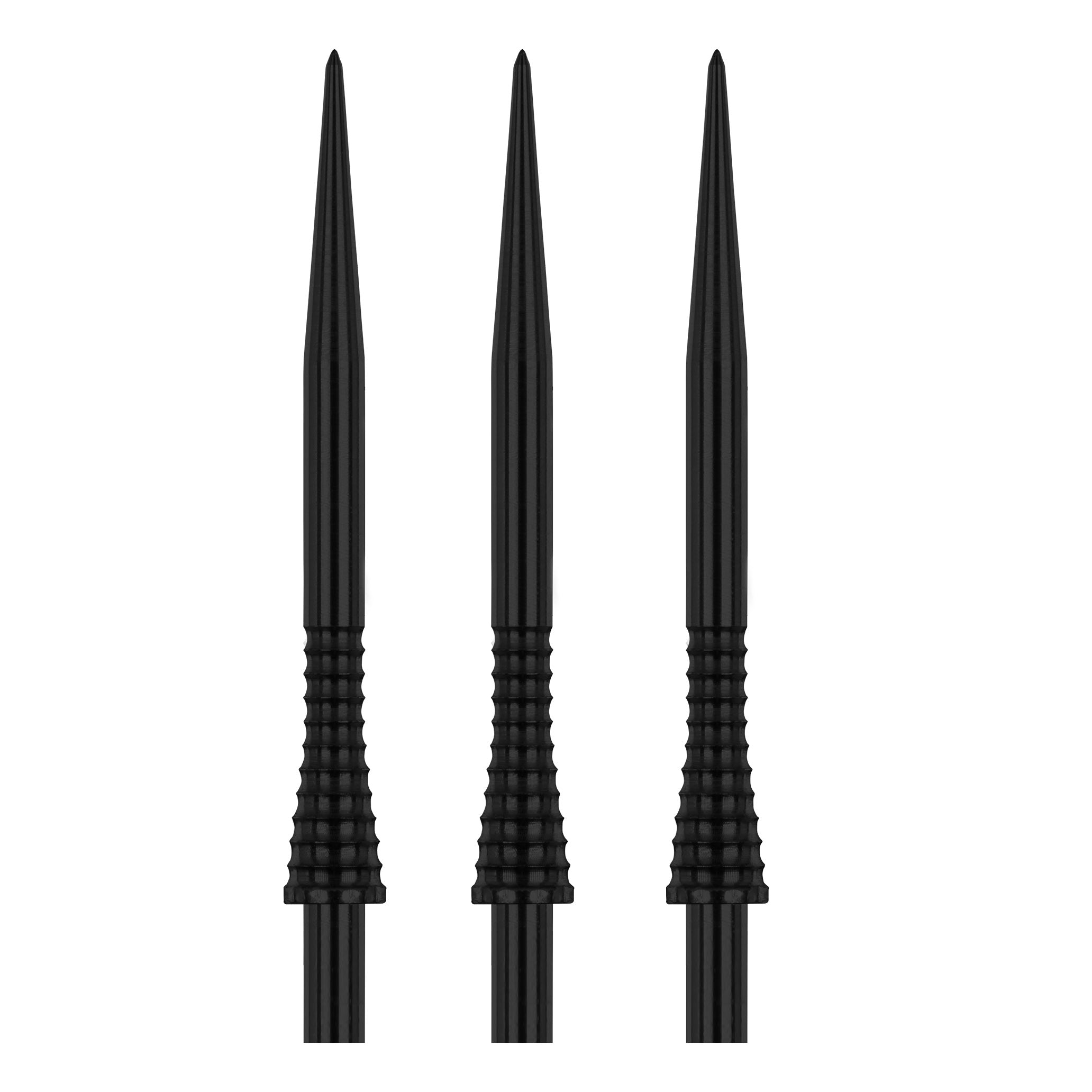 Red Dragon Specialist Dart Points - Black Raptor GT Gripped Points 38mm