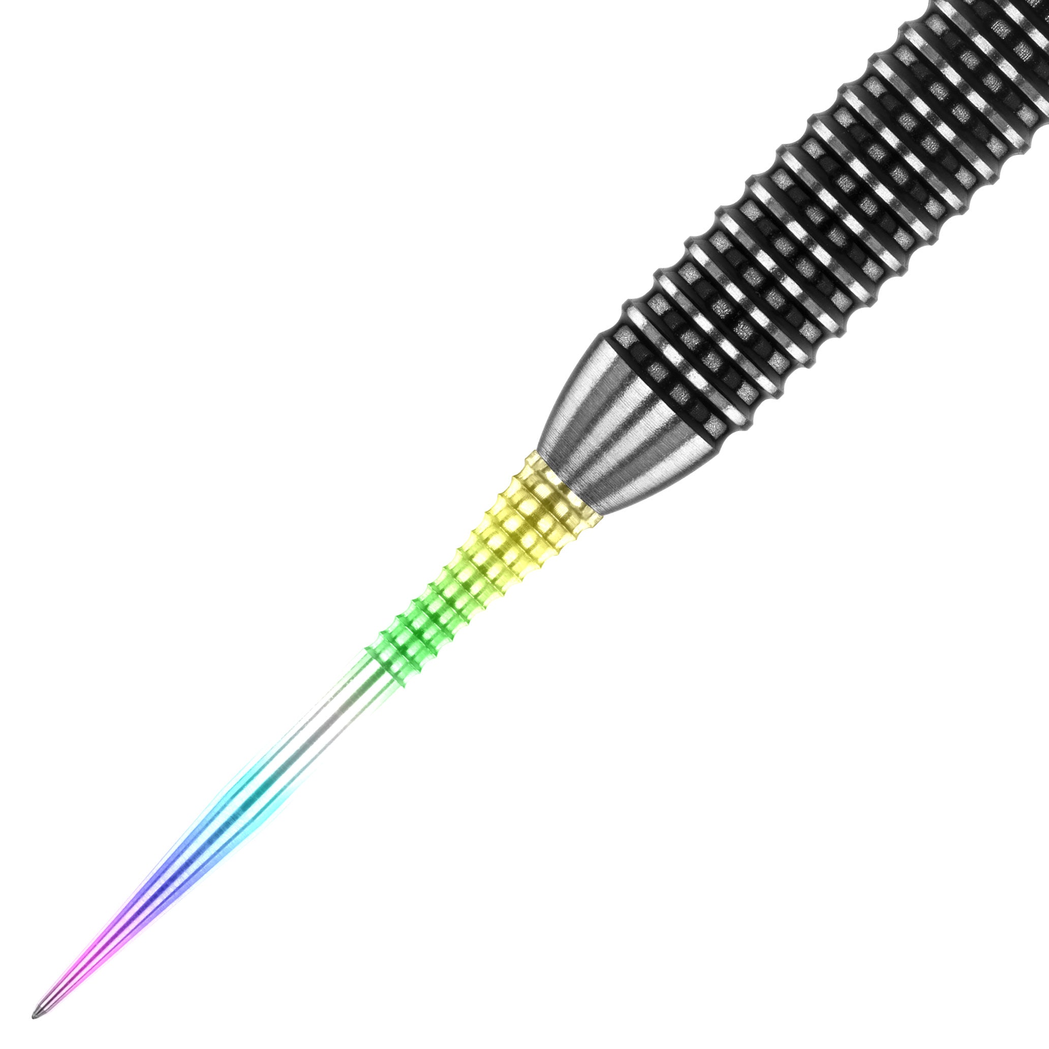 Red Dragon Specialist Dart Points - Rainbow Effect Raptor GT Gripped Points 33mm