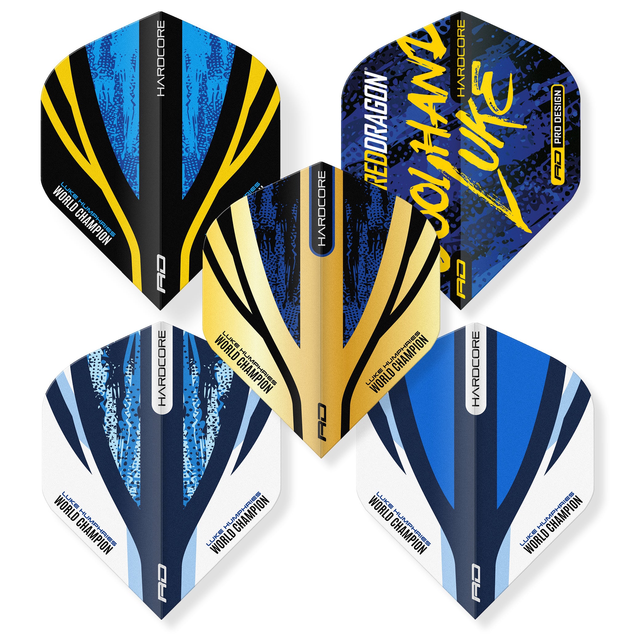 Luke Humphries World Champion Hardcore Flight Collection