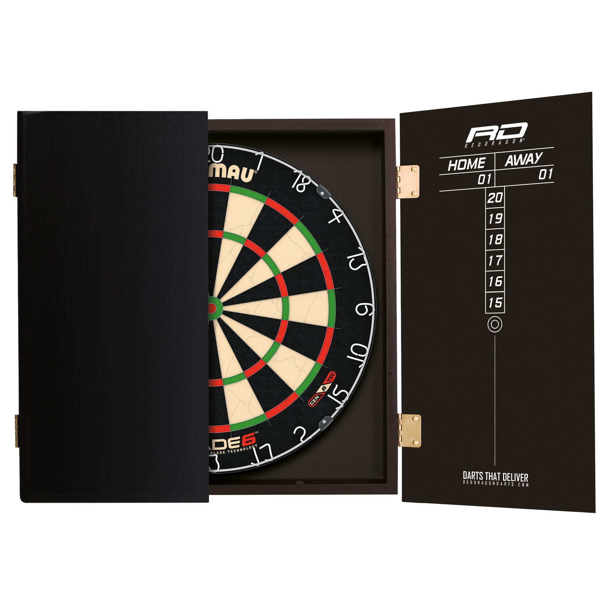 Red Dragon Deluxe Cabinet Set with Mat