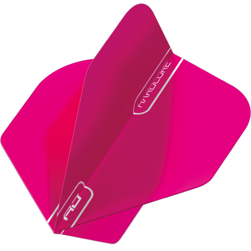 Hardcore Fluorescent Pink Dart Flights Red Dragon Darts