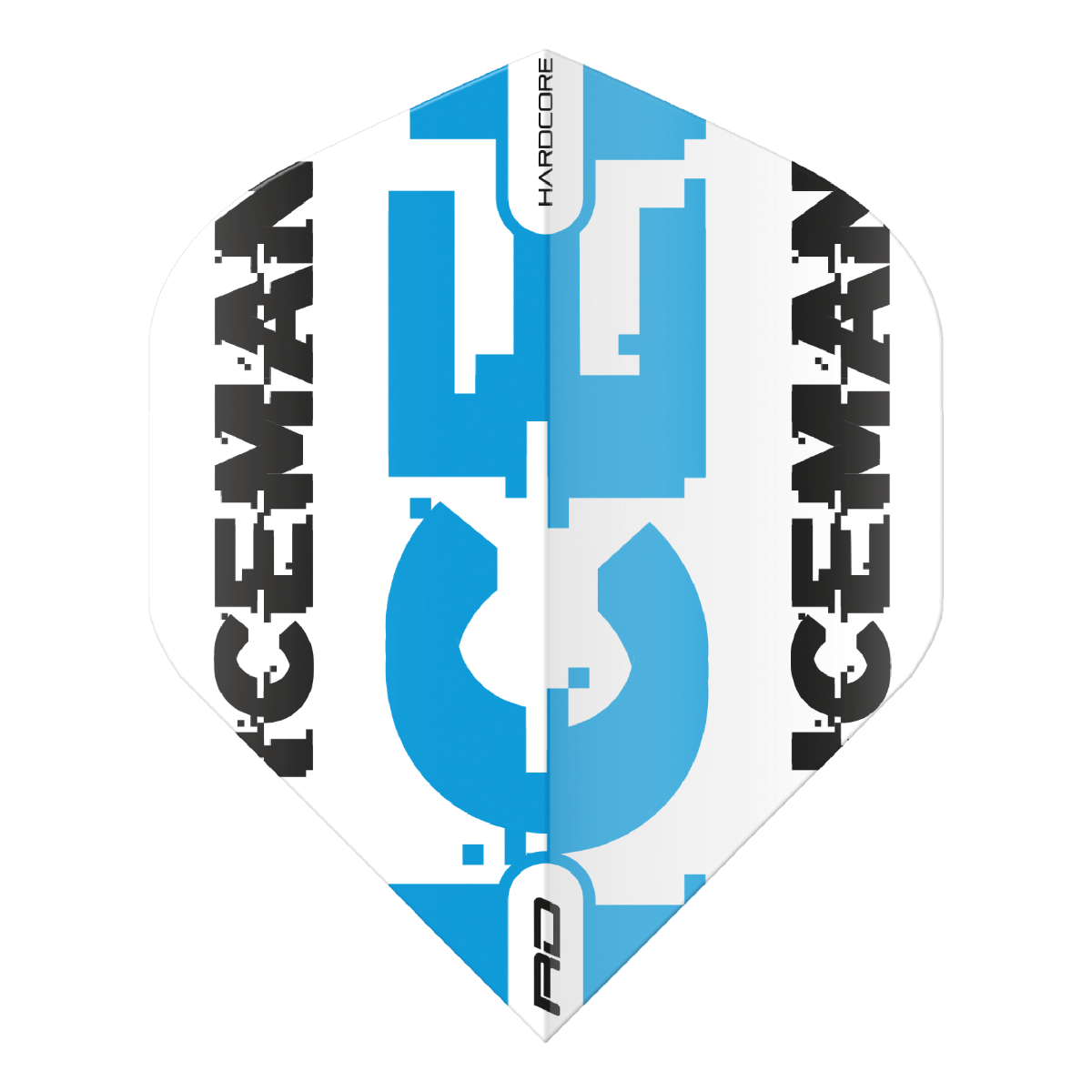 Gerwyn Price White & Blue Logo  Hardcore Standard