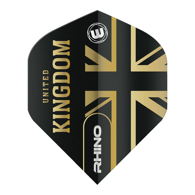 Black & Gold United Kingdom Rhino Standard