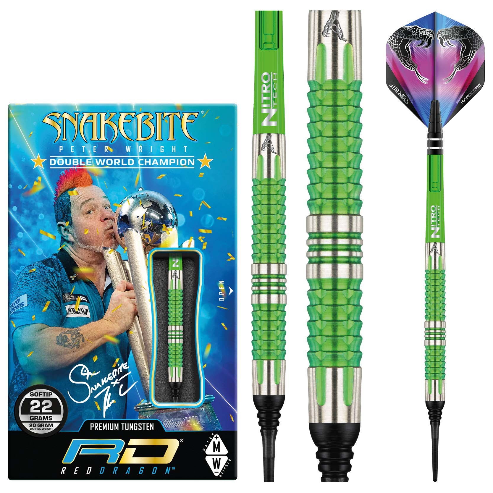 Peter Wright Mamba 2 Soft Tip