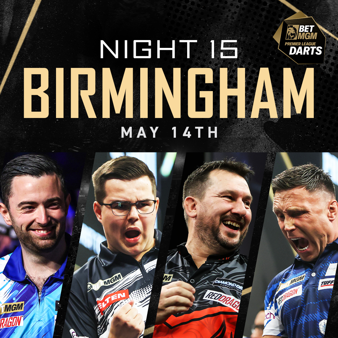 Premier League Night Fifteen - Humphries & Price Book Finals Night Spots In Birmingham