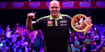 Inspired Van Gerwen ends title drought with sixth World Series Finals crown