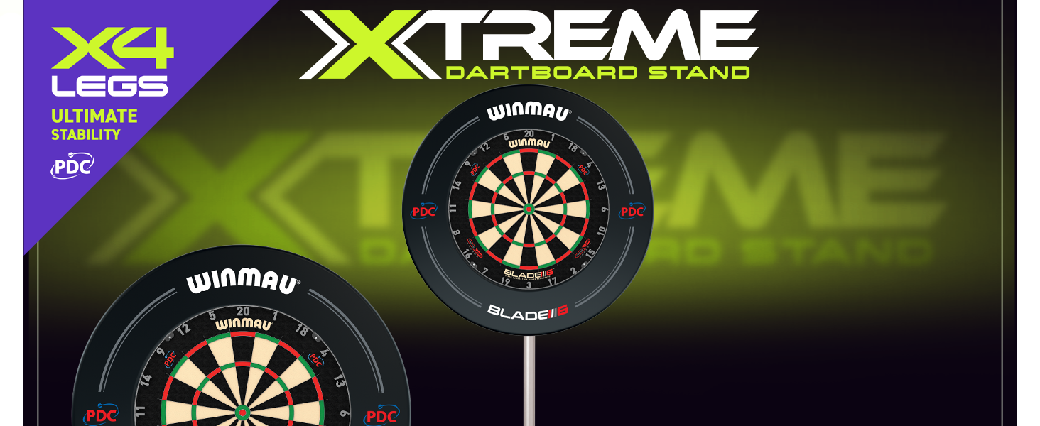 Winmau BUNDLE „XTREME" Dartboard Set Inkl. C Produktbild-Vorschau 14