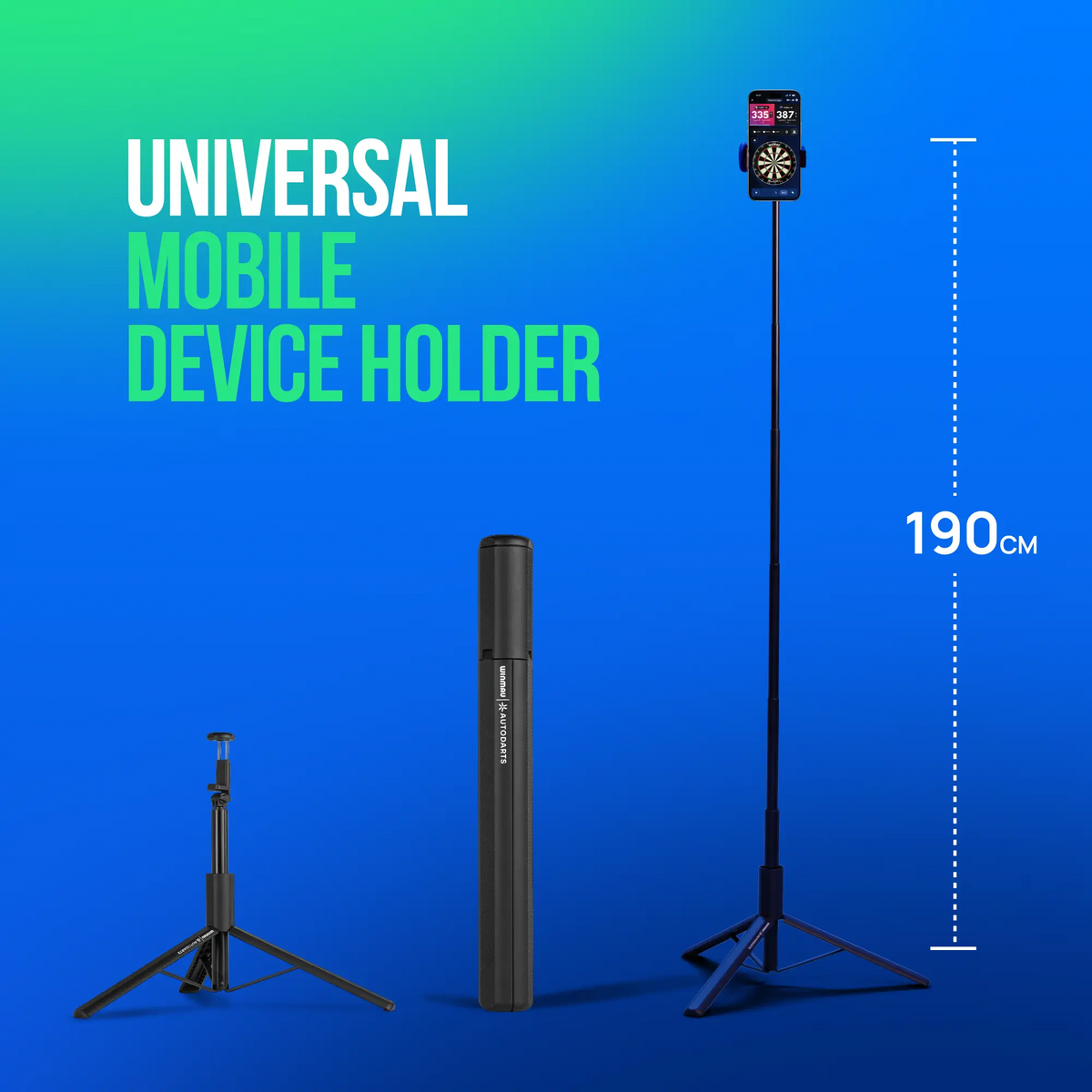 Autodarts Device Stand + 12 Month PLUS Subscription Bundle