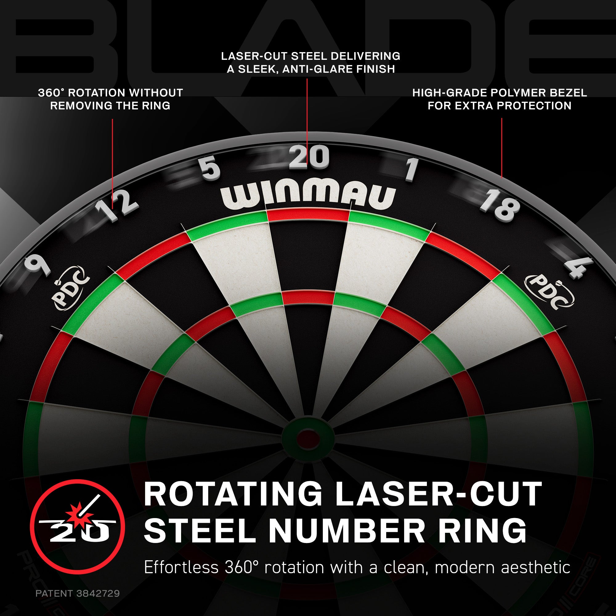 Blade X - Official PDC Dartboard