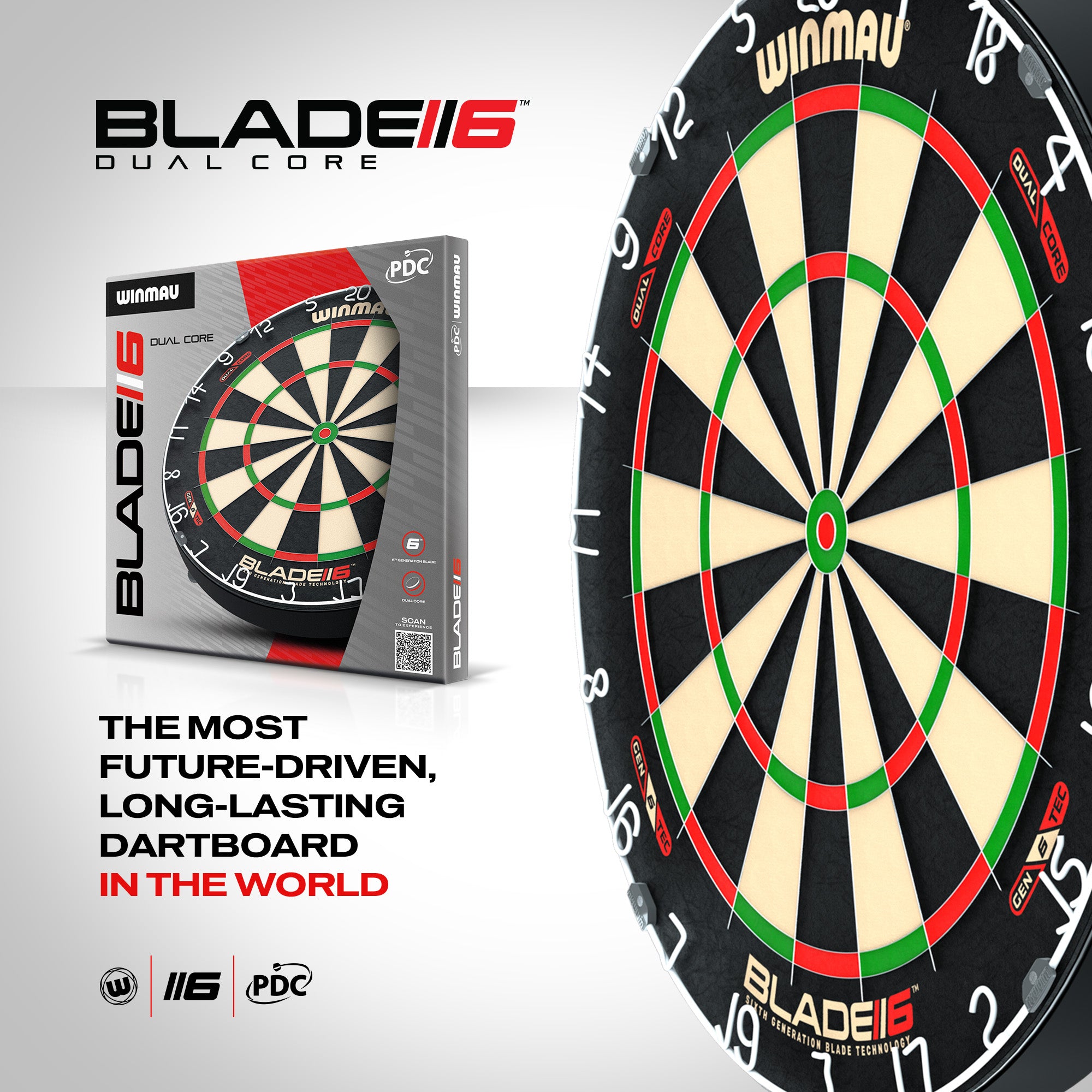 Winmau Blade 6 Dual Core Dartboard