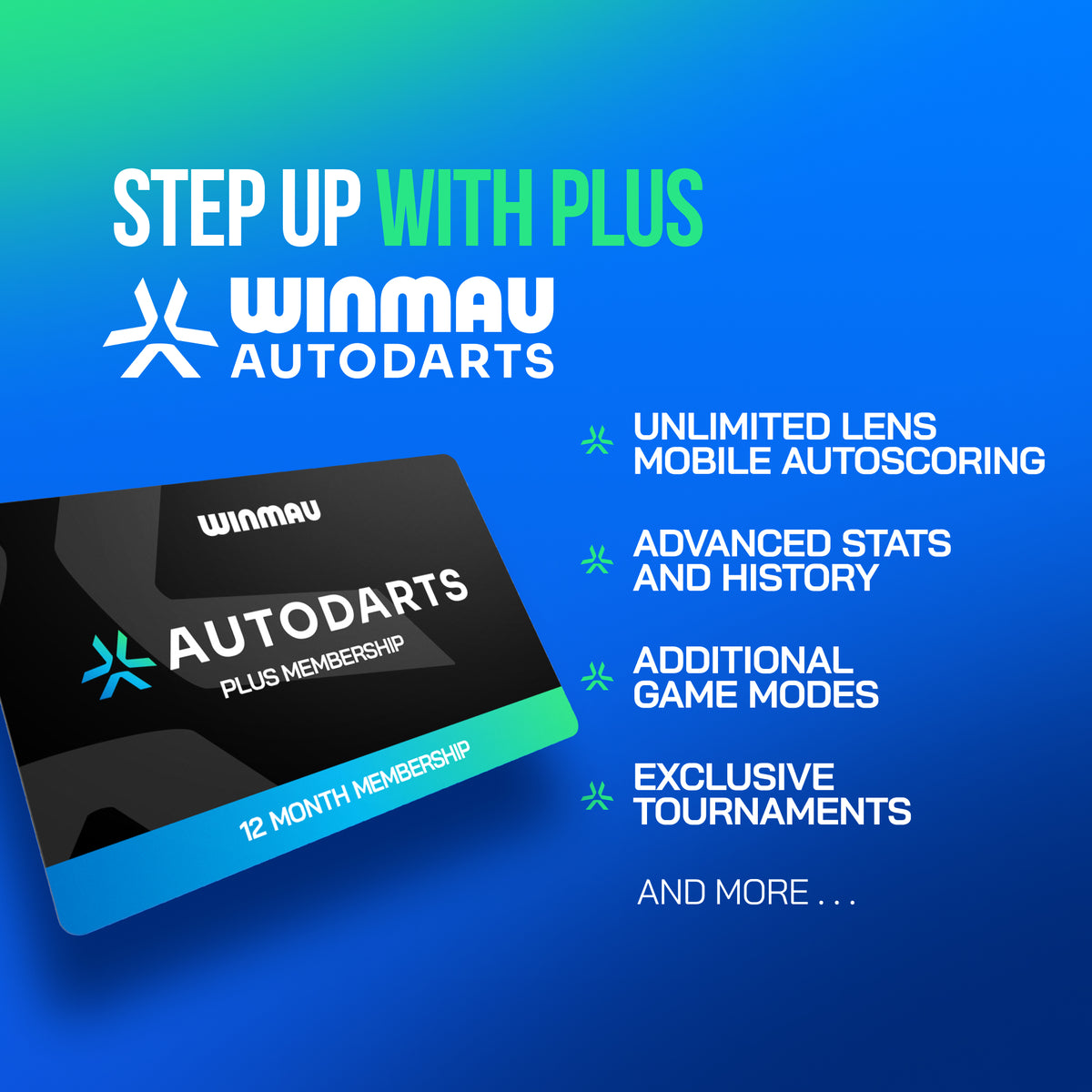 Winmau Autodarts App | 12-Month PLUS Subscription