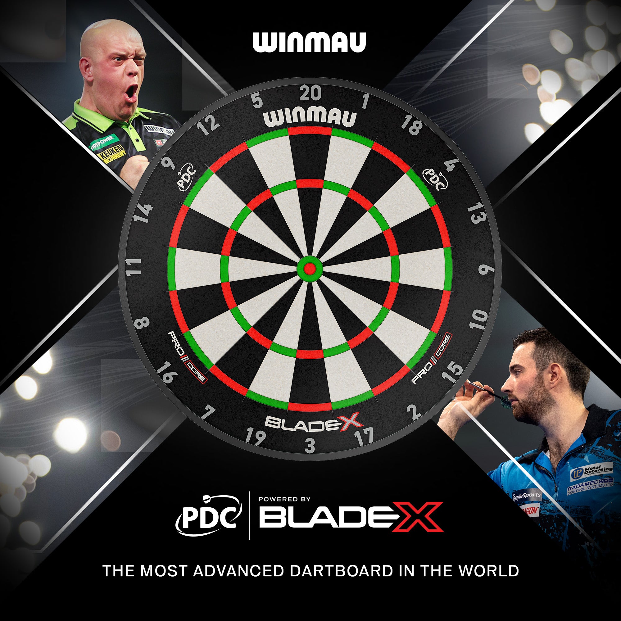 Blade X - Official PDC Dartboard
