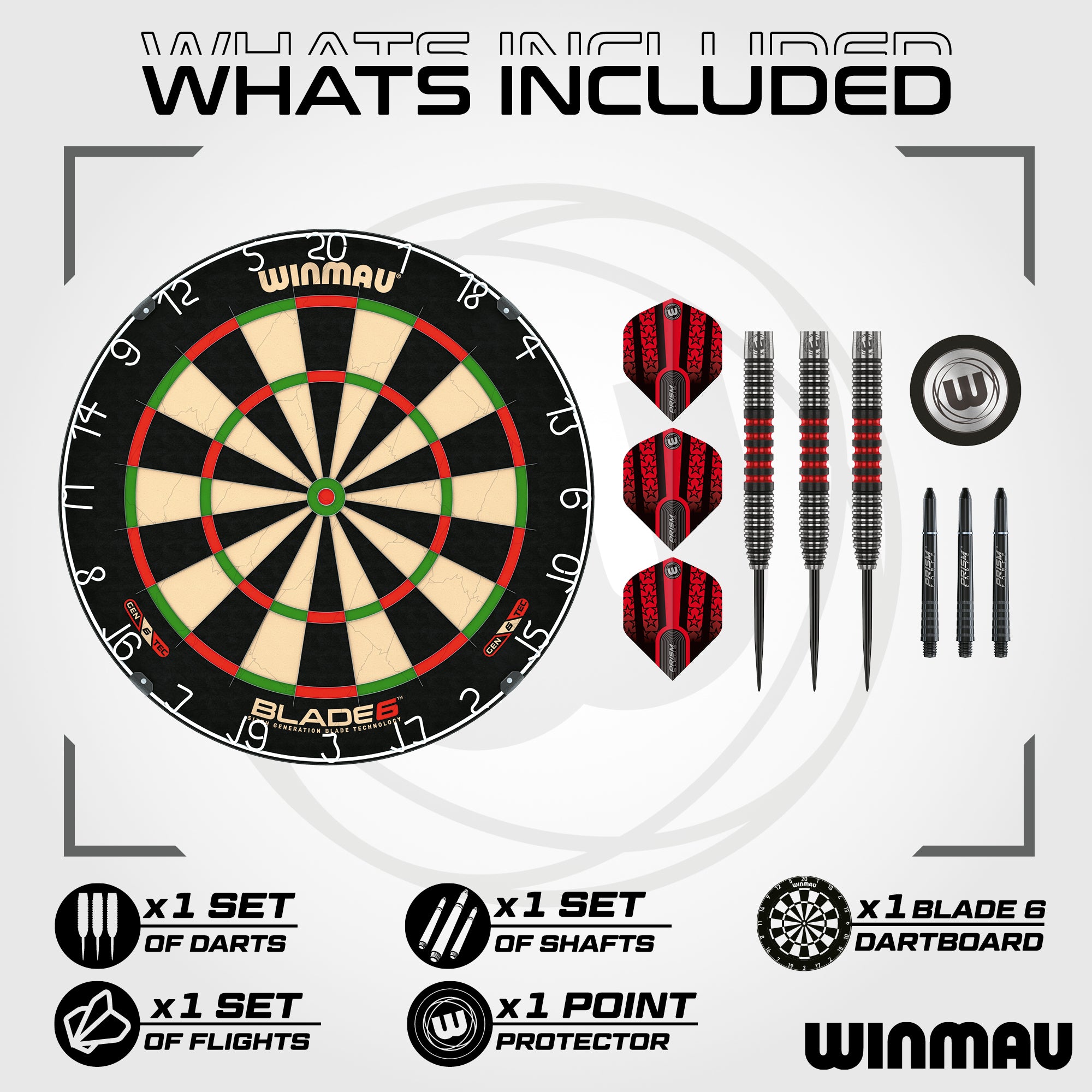 Winmau Blade 6 & Joe Cullen - 21g darts