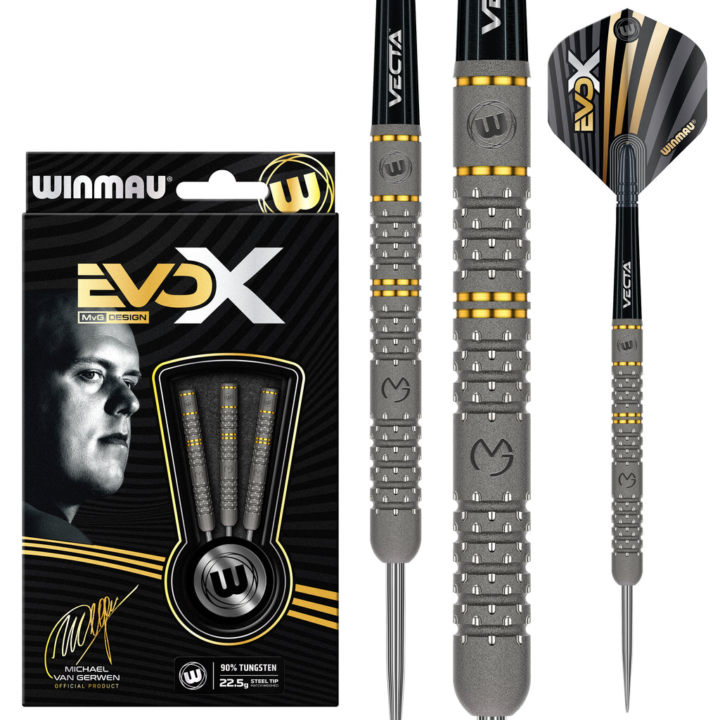 Michael van Gerwen MvG EvoX steel-tip darts