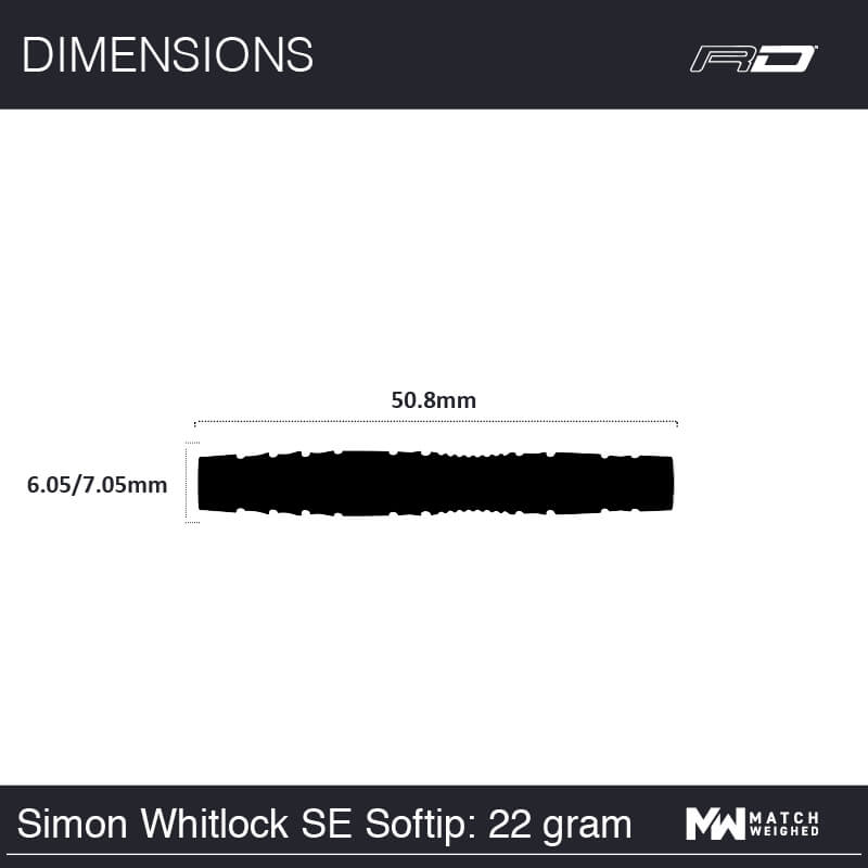 Winmau Simon Whitlock Special Edition Softip