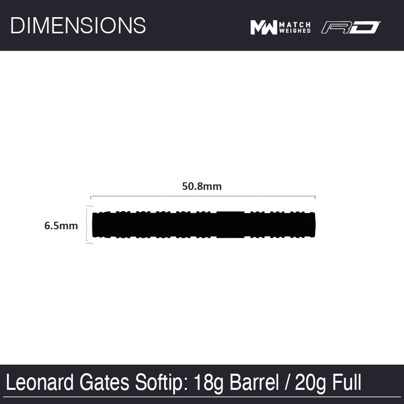 Winmau Leonard Gates Player Edition Softip