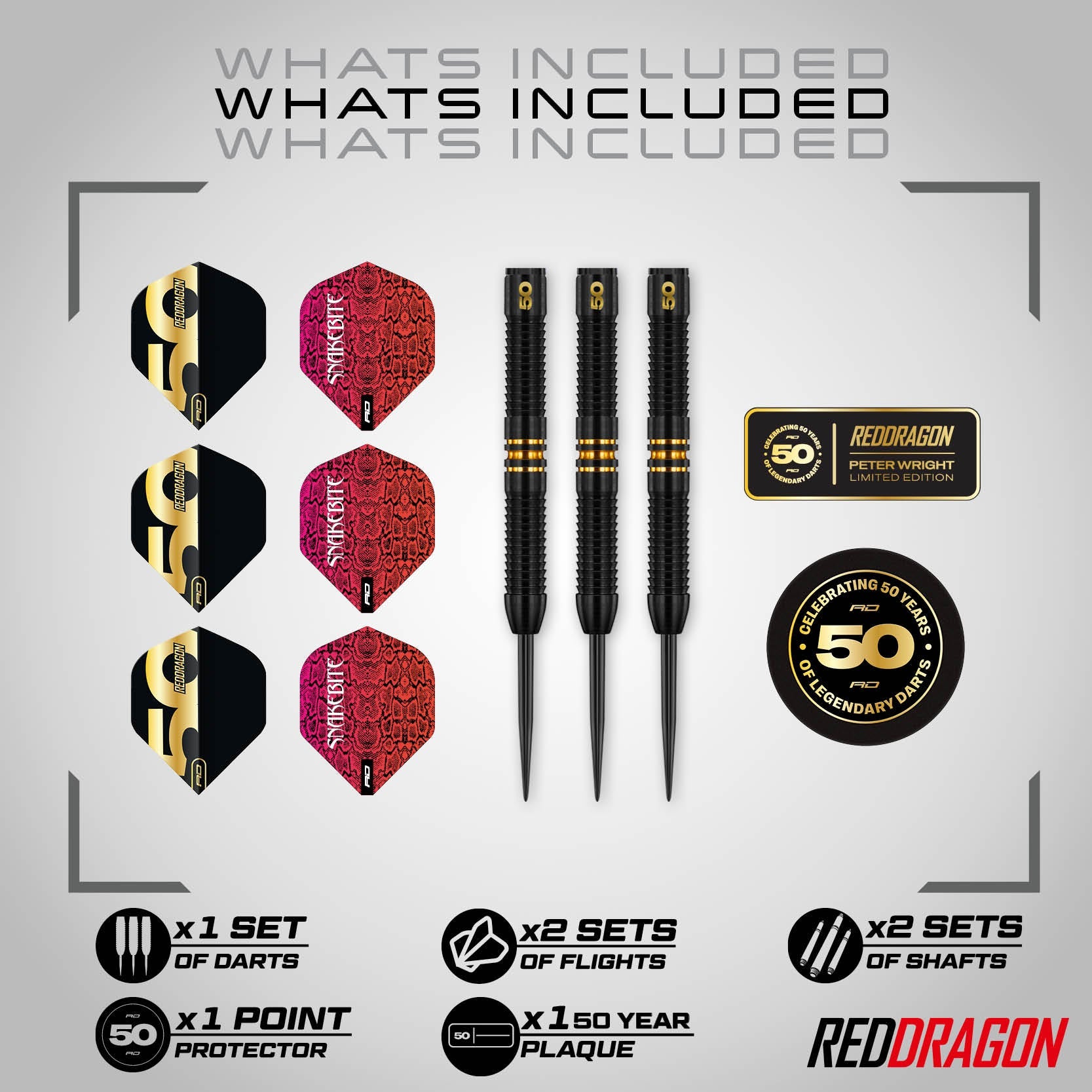Peter Wright - 50 Year Player Edition