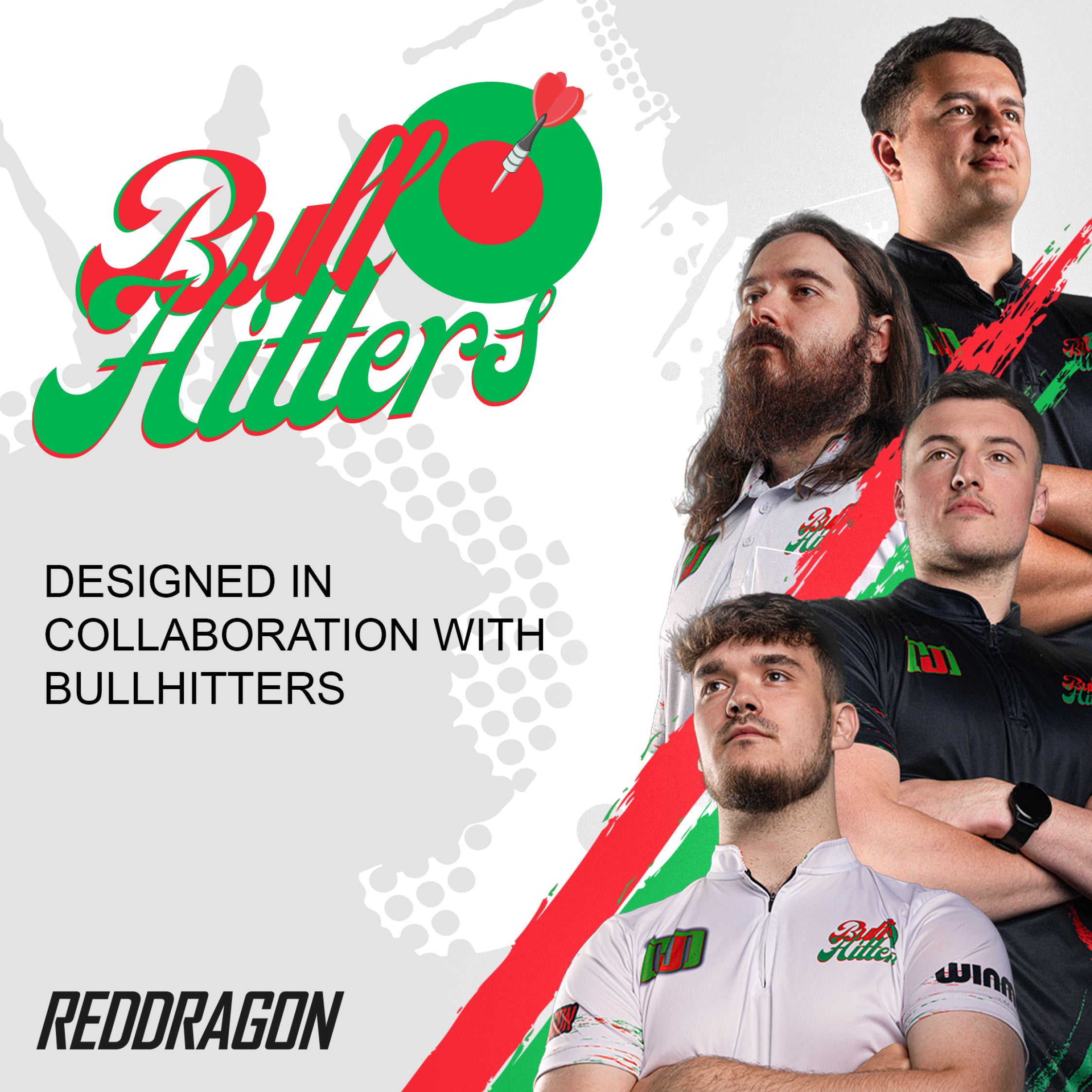 レッドドラゴン　BULLHITTERS V1 スティール　ハード　ダーツ レッドドラゴン BULLHITTERS V1 スティール ハード ダーツ