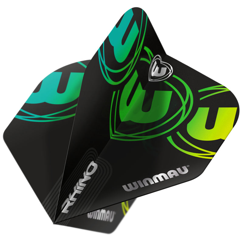 Black & Green Logo Rhino Standard