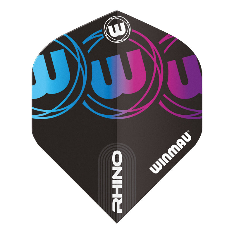 Black, Blue & Purple Rhino Standard