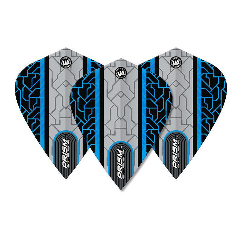 Winmau Prism Alpha Black & Blue Standard