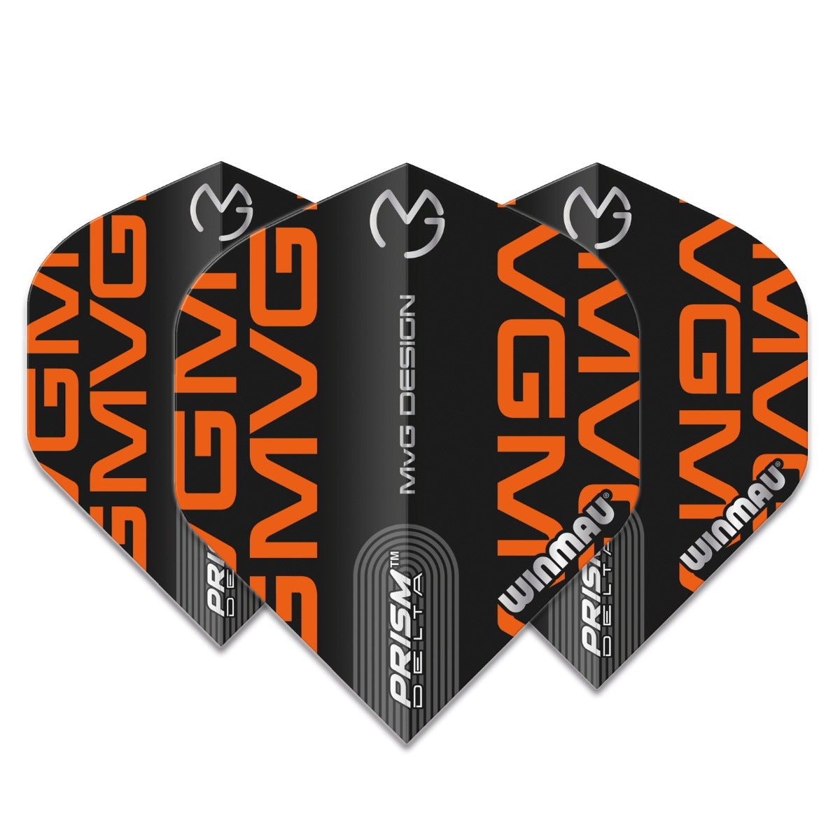 MVG Black & Orange Logo Prism Delta Standard