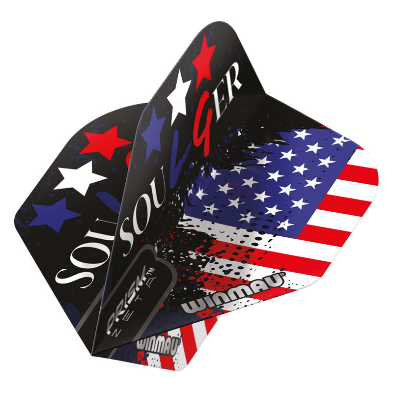 Winmau Prism Zeta Soulger Flag USA Standard
